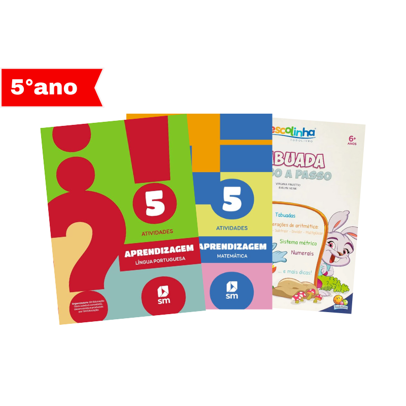 KIT DE LIVROS 5° ANO CMPM VII
